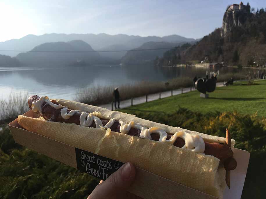 onde comer em bled, eslovênia