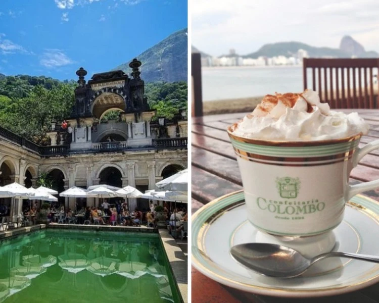 Parque Lage e orla do Forte de Copacabana, dois bons lugares para tomar um café com vista